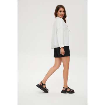 XIANGZU Women's Platform Sandals Wide Chunky Sandals Lug Sole Fisherman Summer Sandals (6, Black)