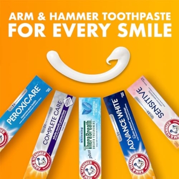 ARM & HAMMER Toothpaste with TheraBreath, Fresh Breath Solution