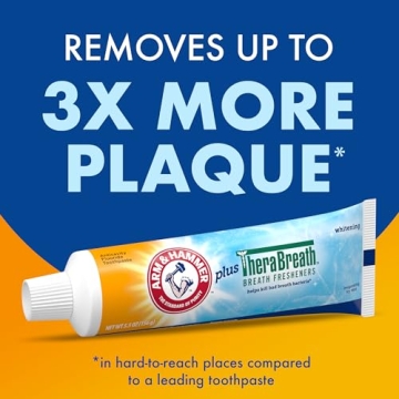 ARM & HAMMER Toothpaste with TheraBreath, Fresh Breath Solution