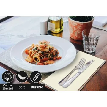 Ruvanti Cloth Napkins Set of 4 - Soft & Absorbent