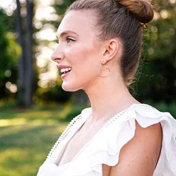 Humble Chic Heart Earrings - Lightweight Hypoallergenic Jewelry