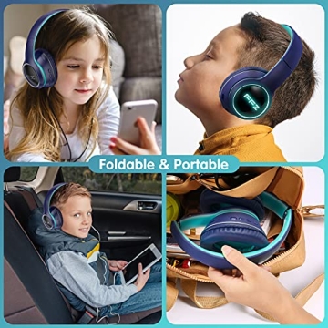 FFZ Kids Bluetooth Headphones | Colorful & Comfortable