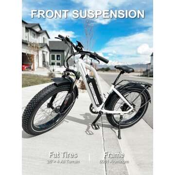 HAOQI Leopard Pro Electric Bike up to 28MPH and 80Miles