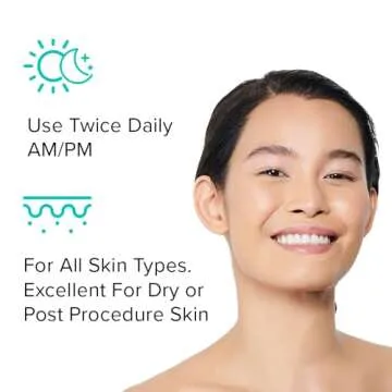 ClarityRx Daily Dose of Water Hyaluronic Acid Hydrating Face Serum, Natural Plant-Based Daily Moisturizing Treatment for Dry, Dull Skin (1 fl oz)