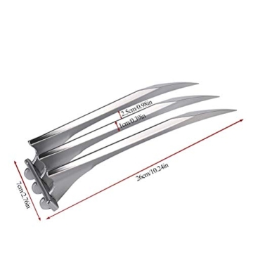 Wolverine Claws Cosplay Props Realistic and Lightweight