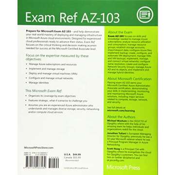 Exam Ref AZ-103 Microsoft Azure Administrator