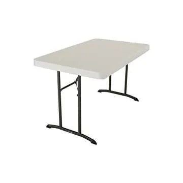 Lifetime 80568 48" x 30" Wide Folding Utility Table, 1