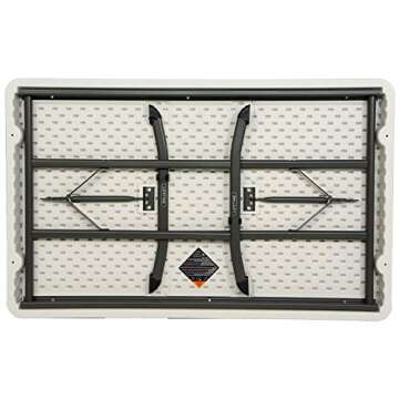 Lifetime 80568 48" x 30" Wide Folding Utility Table, 1