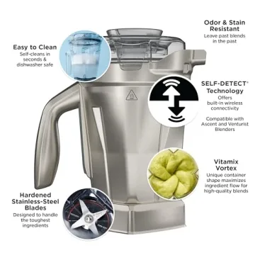 Vitamix Stainless Steel Container, 48 oz.