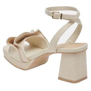 Pazzion Women's Platform Chunky Heels Sandals for Style