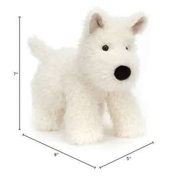 Jellycat Munro Scottie Dog Plush Toy - Adorable Gift for All Ages