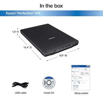 Epson Perfection Photo Scanner V39 - High-Resolution Memory Preservation