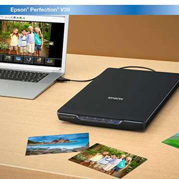Epson Perfection Photo Scanner V39 - High-Resolution Memory Preservation