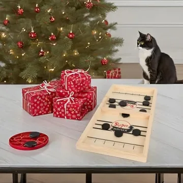 Fast Sling Puck Game for All Ages - Fun Family Board Game!