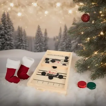 Fast Sling Puck Game for All Ages - Fun Family Board Game!