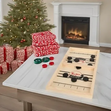 Fast Sling Puck Game for All Ages - Fun Family Board Game!