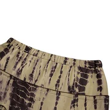 Sundro Women's Heart Print High Waisted Bohemian Midi Skirt A-Line Bodycon Long Pencil Skirt Streetwear Valentines Day Gifts, 03 Black