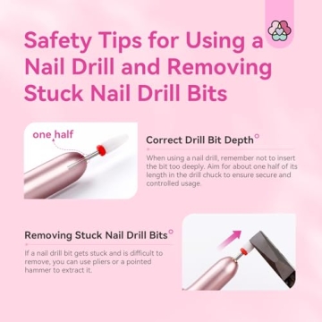 Saviland Electric Nail Drill for Perfect Home Manicure