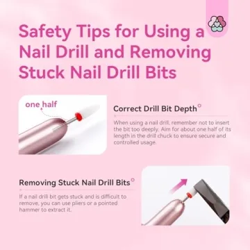 Saviland Electric Nail Drill for Perfect Home Manicure