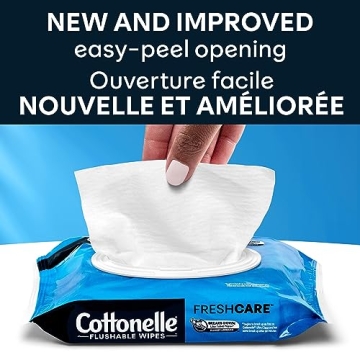 Cottonelle Fresh Care Flushable Cleansing Cloths - 42 Count