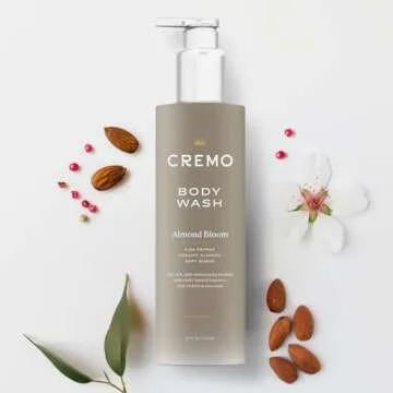 Cremo Almond Bloom Women's Body Wash – Luxurious & Moisturizing