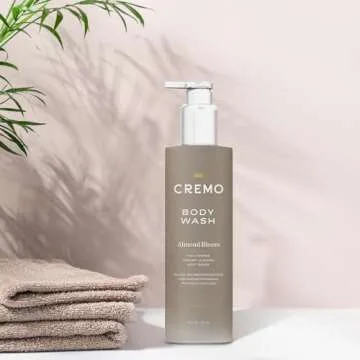 Cremo Almond Bloom Women's Body Wash – Luxurious & Moisturizing