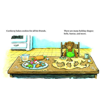 Merry Christmas Corduroy Bear Gift Set for Children