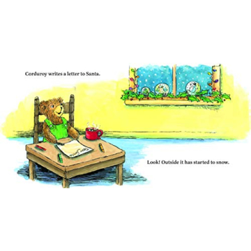 Merry Christmas Corduroy Bear Gift Set for Children