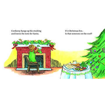 Merry Christmas Corduroy Bear Gift Set for Children