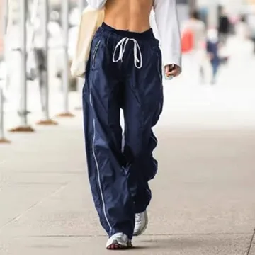 UAURORAO Women's Wide Leg Joggers - Comfy & Stylish