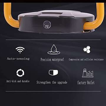 QQBAIHUO Automatic Parking Lock - Secure Your Space