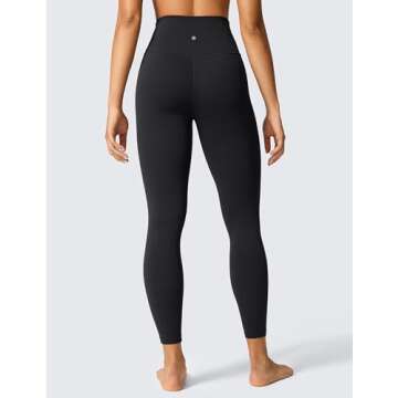 CRZ YOGA Womens Butterlift High Waisted Workout Leggings 25" - Pilates Gym Athletic Yoga Pants Butte...