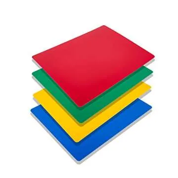 Professional Kitchen Cutting Mats - Flexible 4 Color Set