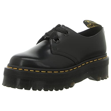 Dr. Martens Women Half Shoes - Durable Black Oxfords for All Occasions