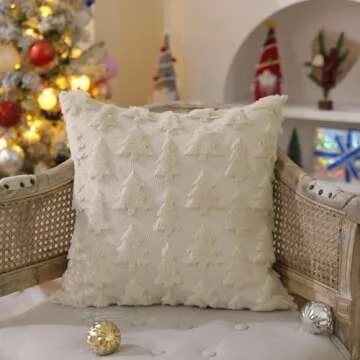 DFXSZ Christmas Tree Pillow Covers Set of 2 Comfort and Style