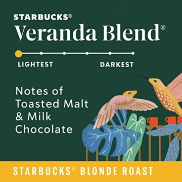 Starbucks Veranda Light Roast K-Cups 40 Pods