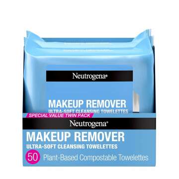 Neutrogena Makeup Remover Wipes Twin Pack, 25 Count