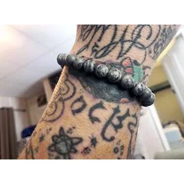 Jade Cabbage Men Bracelet for Energy Balance Gift