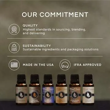Premium Woodsy Fragrance Oils Set - 6 Pack Essentials