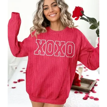 Cute Valentine's Day Sweatshirt for Women - MNLYBABY