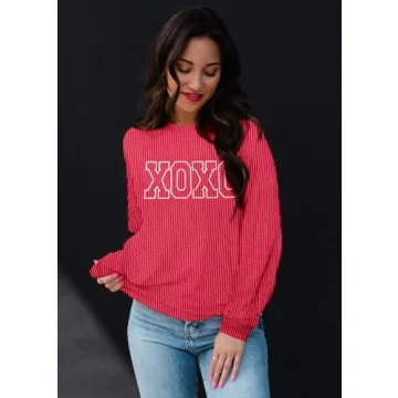 Cute Valentine's Day Sweatshirt for Women - MNLYBABY