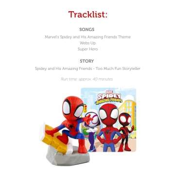 Spidey Audio Toy Figurine for Kids – Marvel Fun
