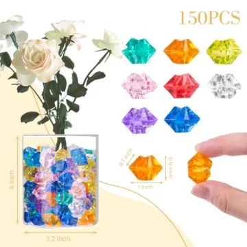 Transform Decor with DomeStar 150PCS Fake Ice Rocks