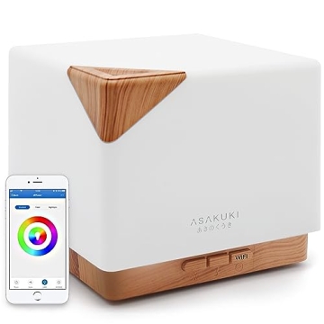 ASAKUKI Smart WiFi Essential Oil Diffuser