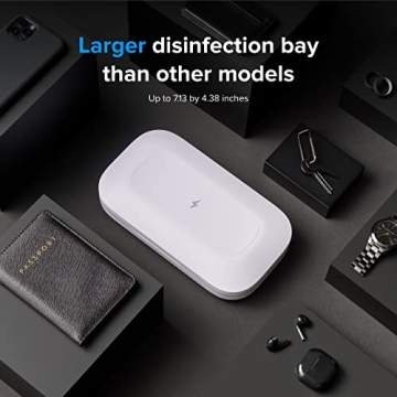 PhoneSoap Pro UV Sanitizer & Charger | 360-Degree Disinfection