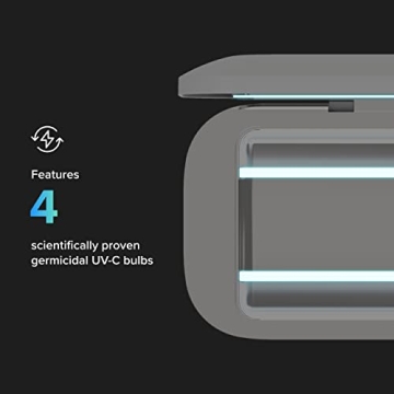 PhoneSoap Pro UV Sanitizer & Charger | 360-Degree Disinfection