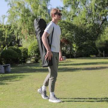 Oversized Folding Camping Chairs - 450 LBS Support Heavy Duty Camp Chair with Padded Cushion, Portab...