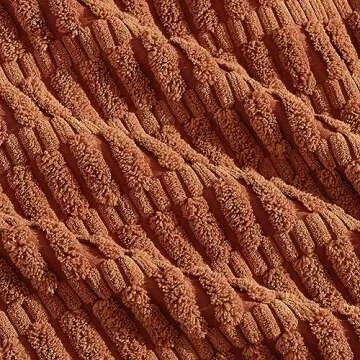 Fancy Homi Rust Decorative Pillow Covers for Home Decor