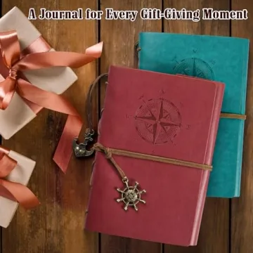 MALEDEN Refillable Travel Journal for Creative Minds