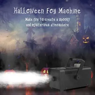 Fansteck 500W Fog Machine with Remote for Halloween
